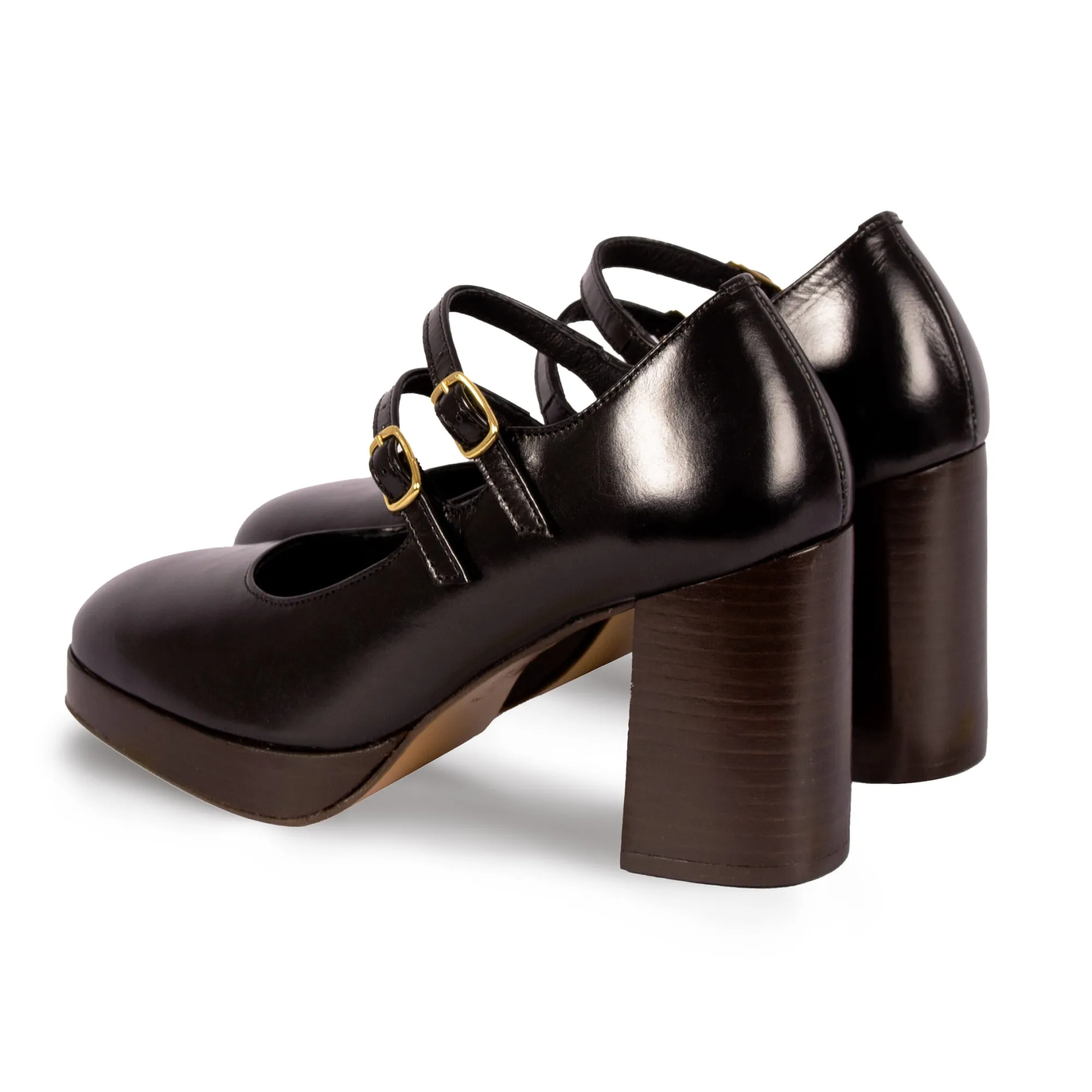 Flash Sale Babies plateforme cuir Femme Escarpins|Ballerines & Babies