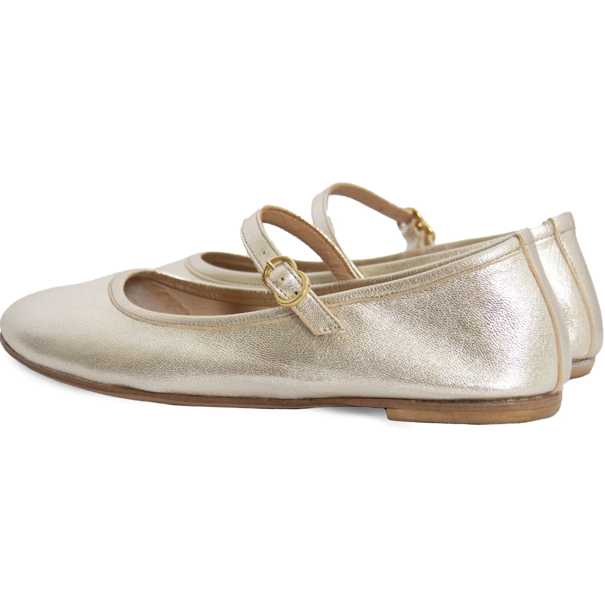 Store Babies plates cuir métallisé Femme Ballerines & Babies