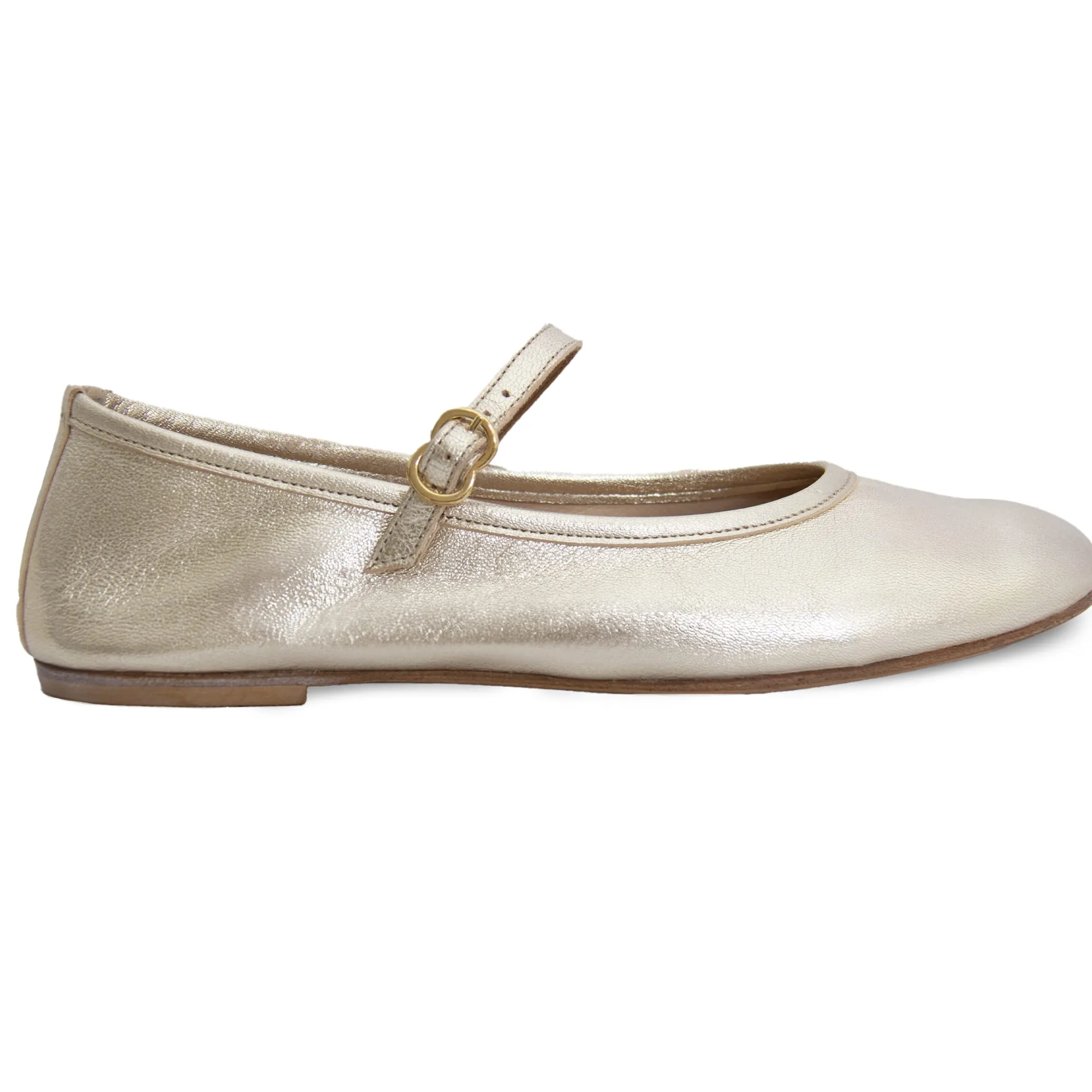 Store Babies plates cuir métallisé Femme Ballerines & Babies