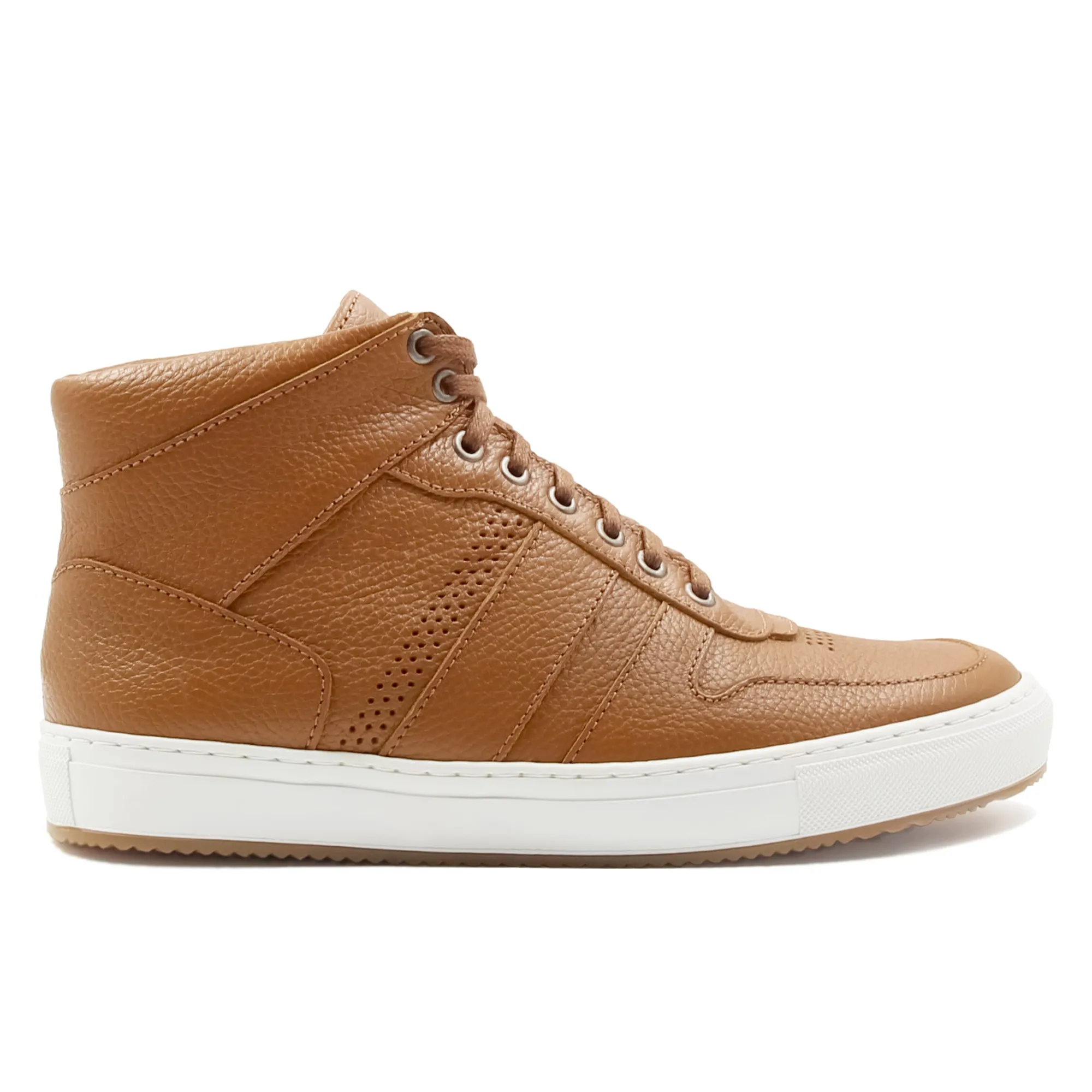 Best Sale Baskets Gaspard cuir grainé Homme Baskets