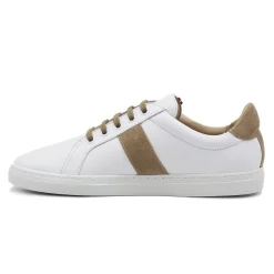 Best Sale Baskets Made in France cuir beige Femme Baskets|Baskets