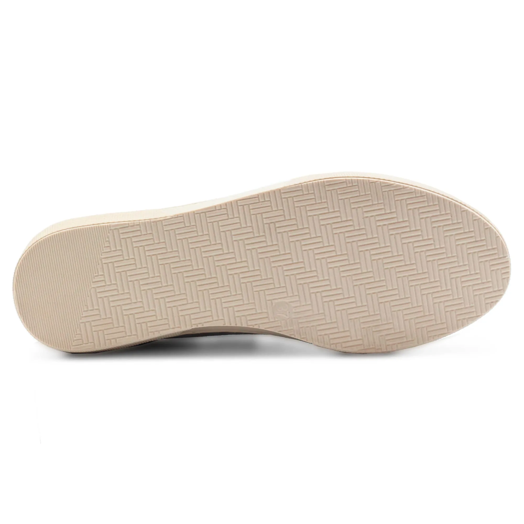 Hot Baskets scratch cuir daim kaki doré Femme Baskets