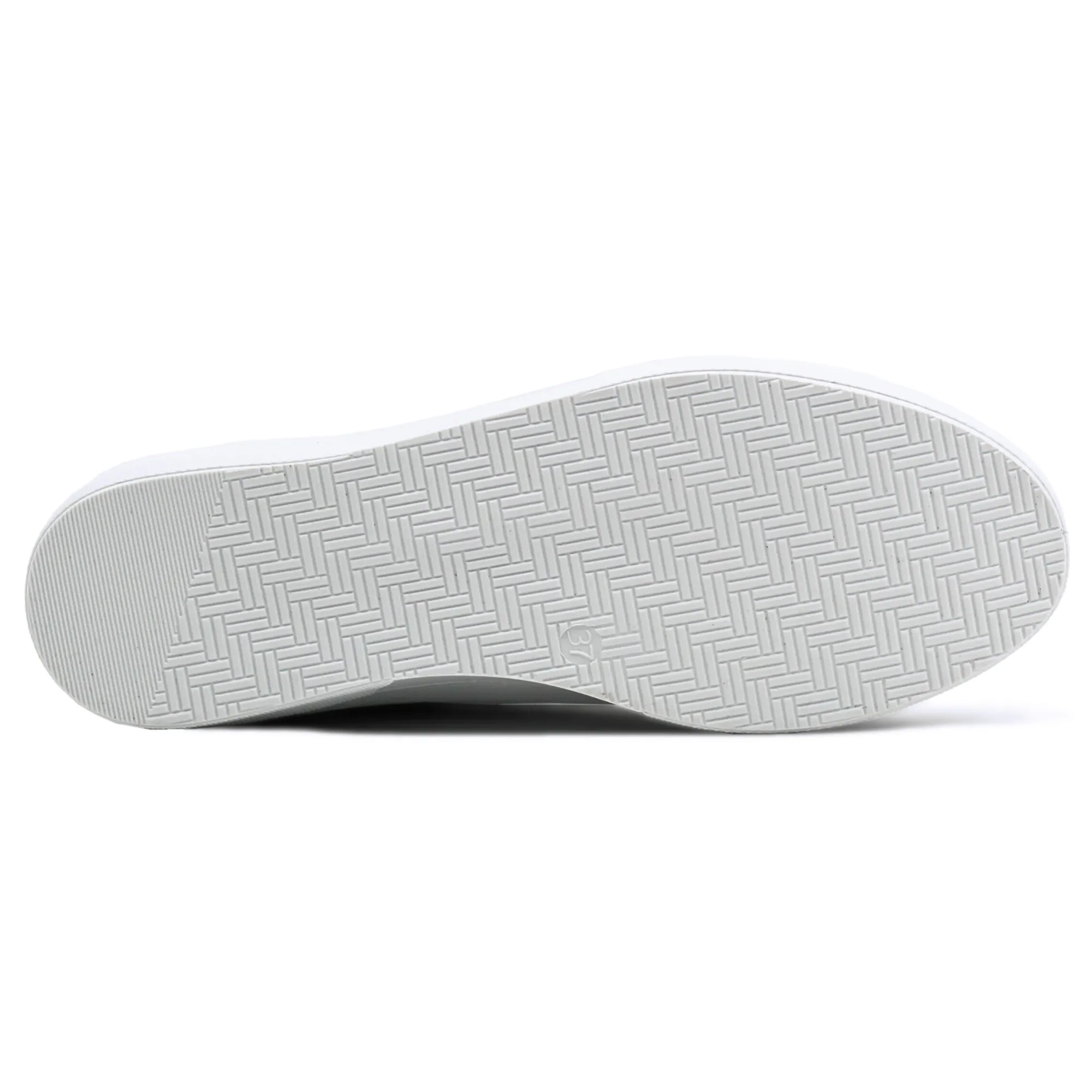 Outlet Baskets scratch cuir métallisé Femme Baskets