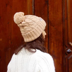 Best Bonnet pompon laine Femme Bonnets|Bonnets