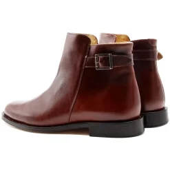 Cheap Boots à boucle cuir Homme Boots