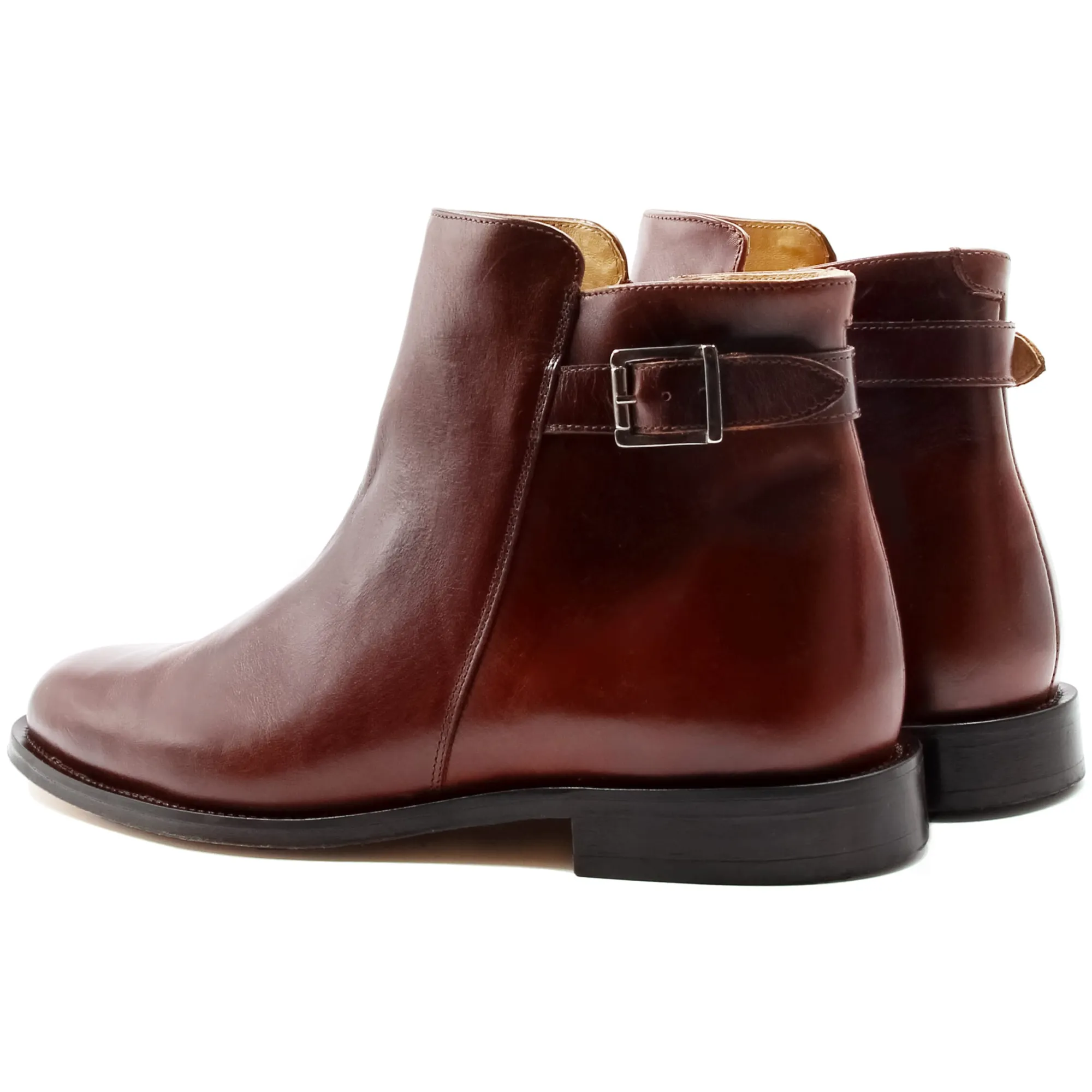 Cheap Boots à boucle cuir Homme Boots