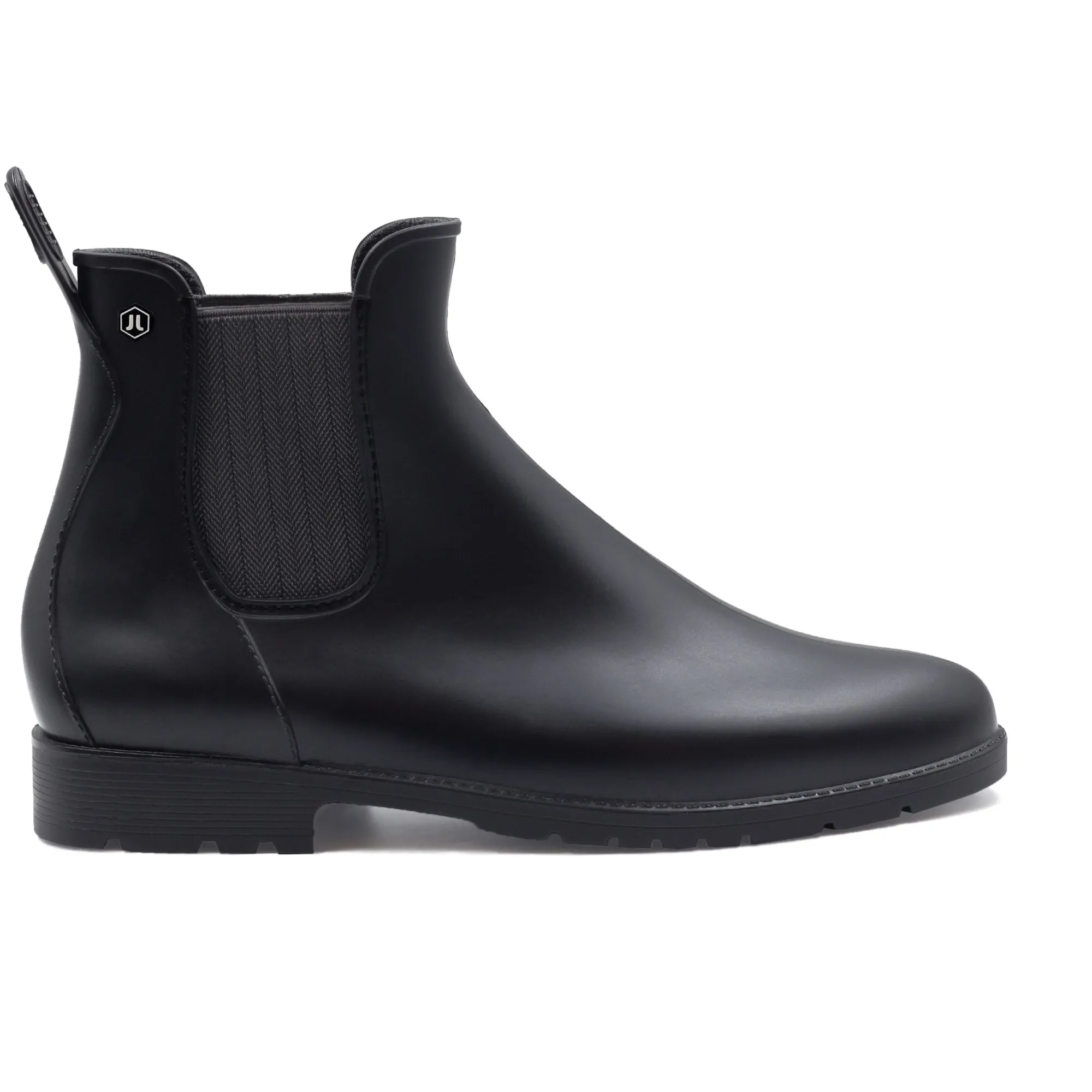 Clearance Boots de pluie noir & gris Homme Boots