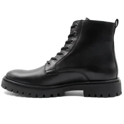 Hot Boots à lacet crantées cuir Homme Boots