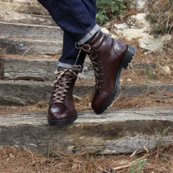 Cheap Boots montagne cuir Homme Boots