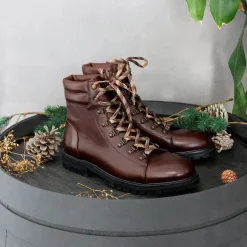 Cheap Boots montagne cuir Homme Boots