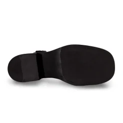 Hot Bottines Biker cuir Femme Bottines & Bottes