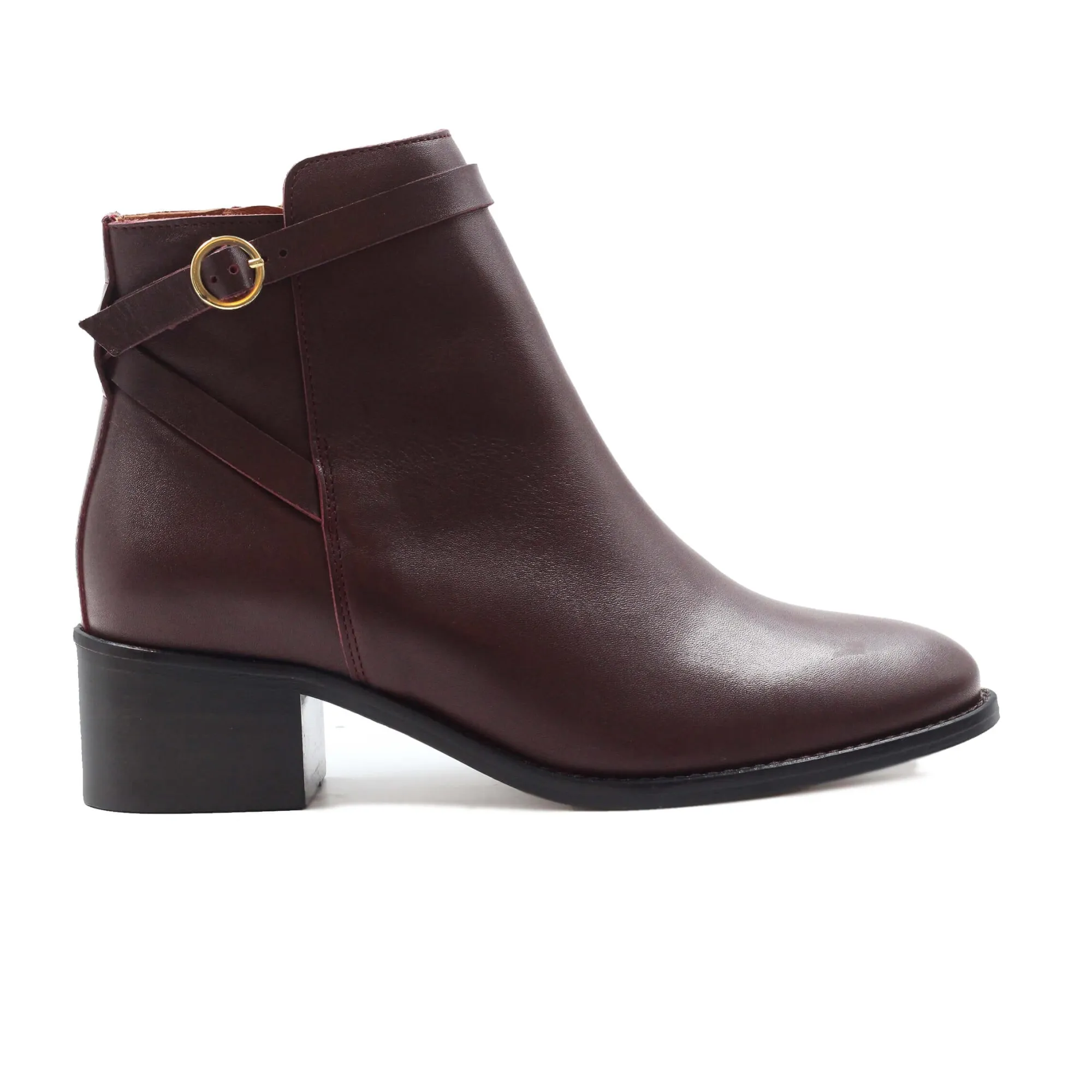 Fashion Bottines cavalières cuir Femme Bottines & Bottes