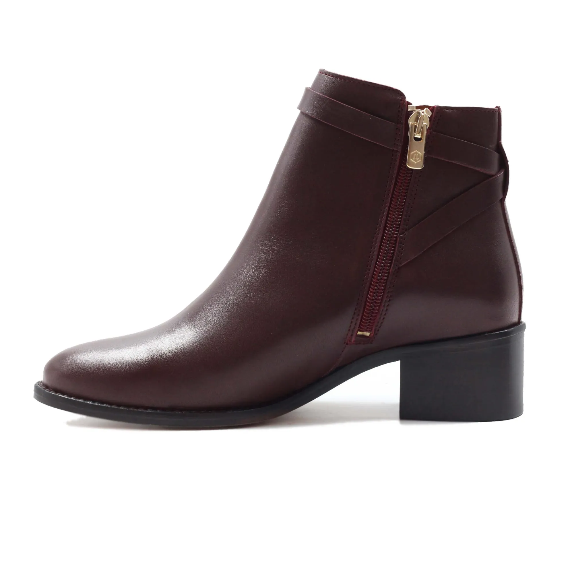 Fashion Bottines cavalières cuir Femme Bottines & Bottes