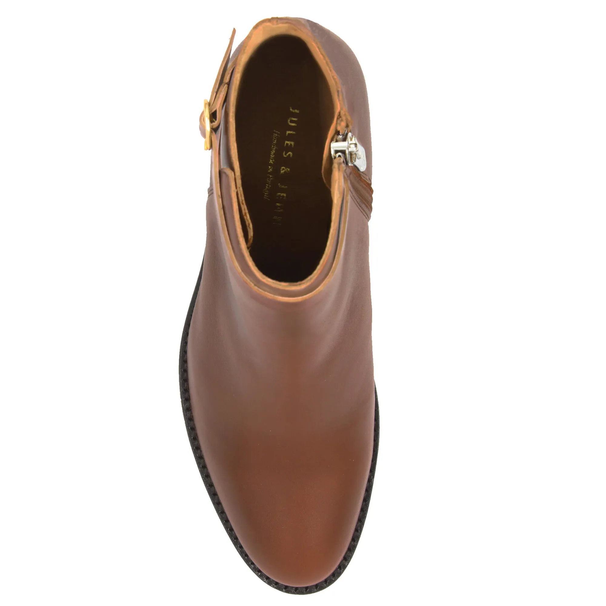 Clearance Bottines cavalières cuir Femme Bottines & Bottes