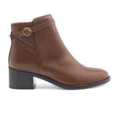 Clearance Bottines cavalières cuir Femme Bottines & Bottes