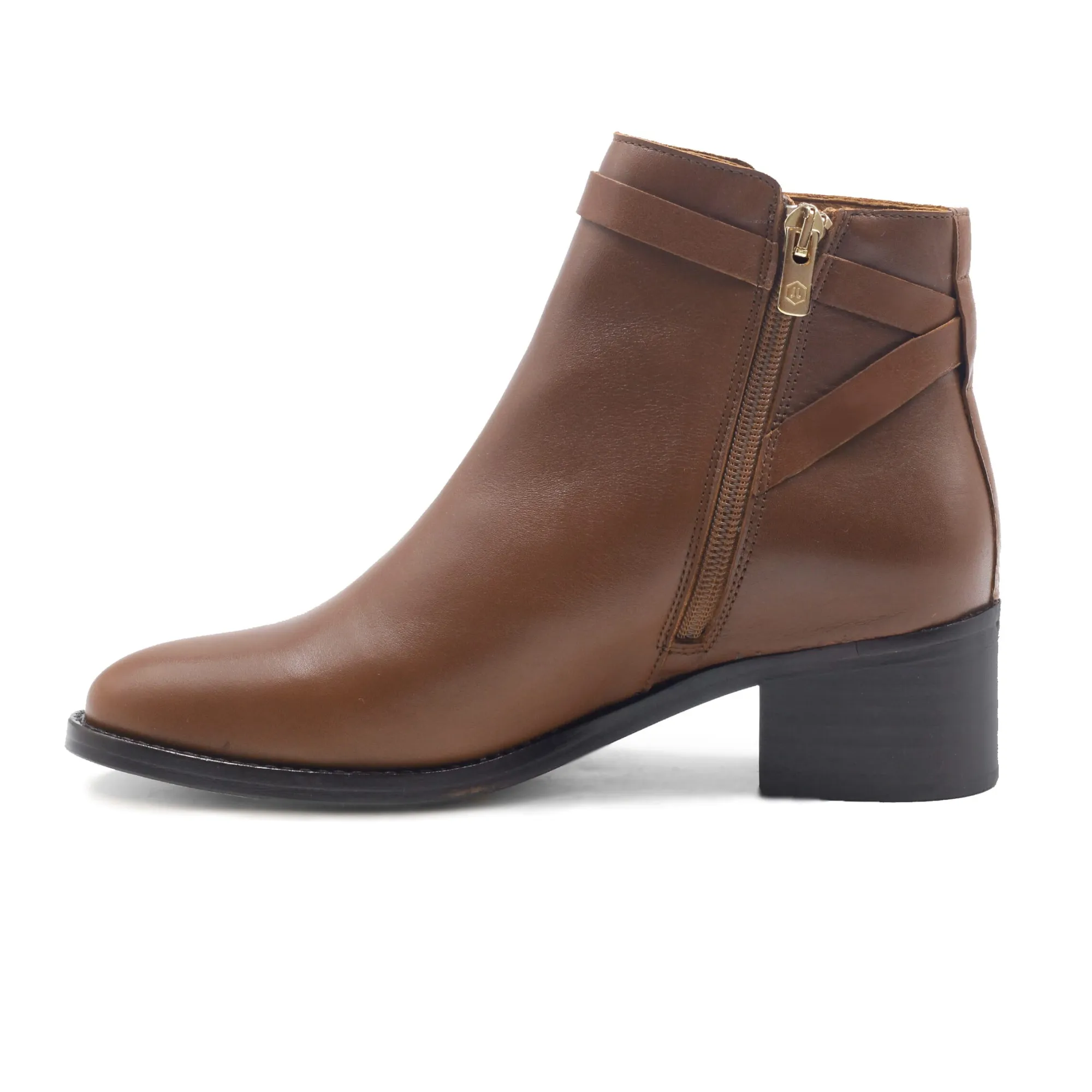 Clearance Bottines cavalières cuir Femme Bottines & Bottes
