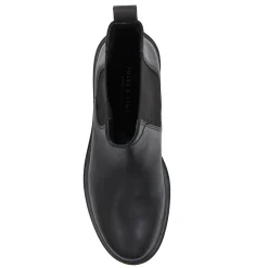 Online Bottines Chelsea crantées cuir Femme Bottines & Bottes