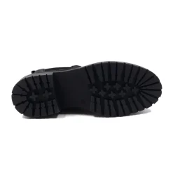 Online Bottines Chelsea crantées cuir Femme Bottines & Bottes