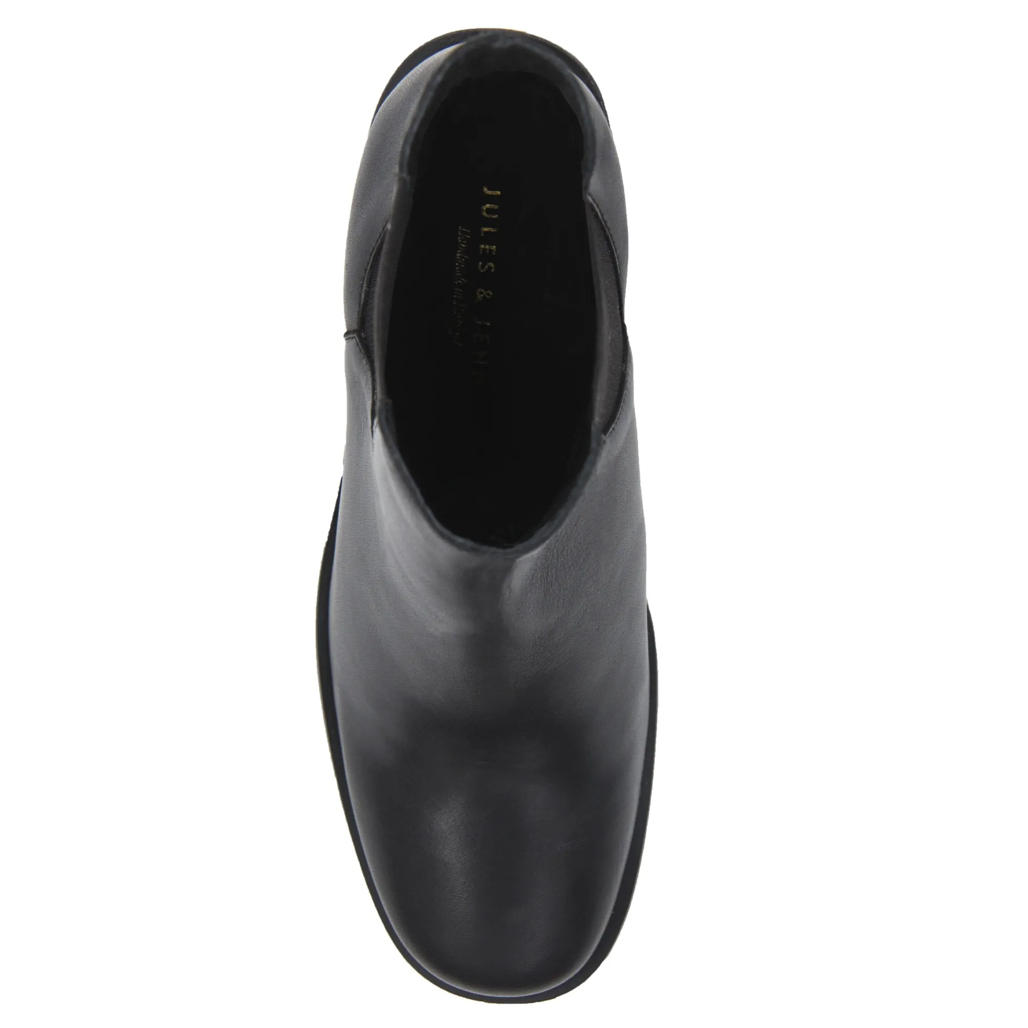 Shop Bottines Chelsea talon cuir Femme Bottines & Bottes