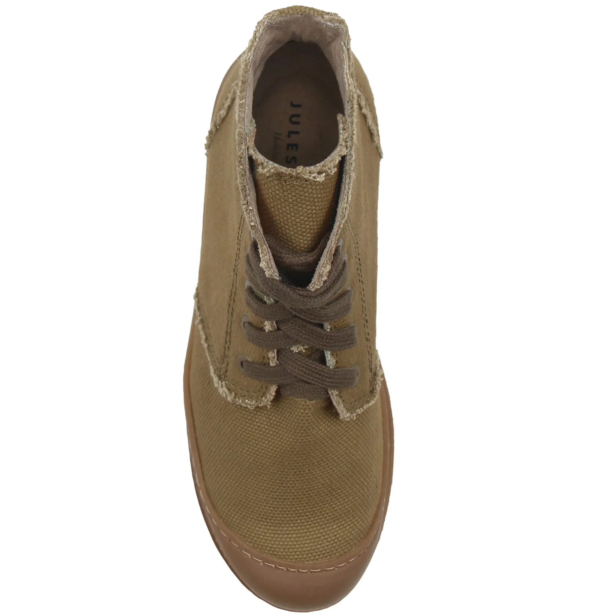 Store Bottines crantées toile recyclée Femme Dressing Recyclé|Bottines & Bottes