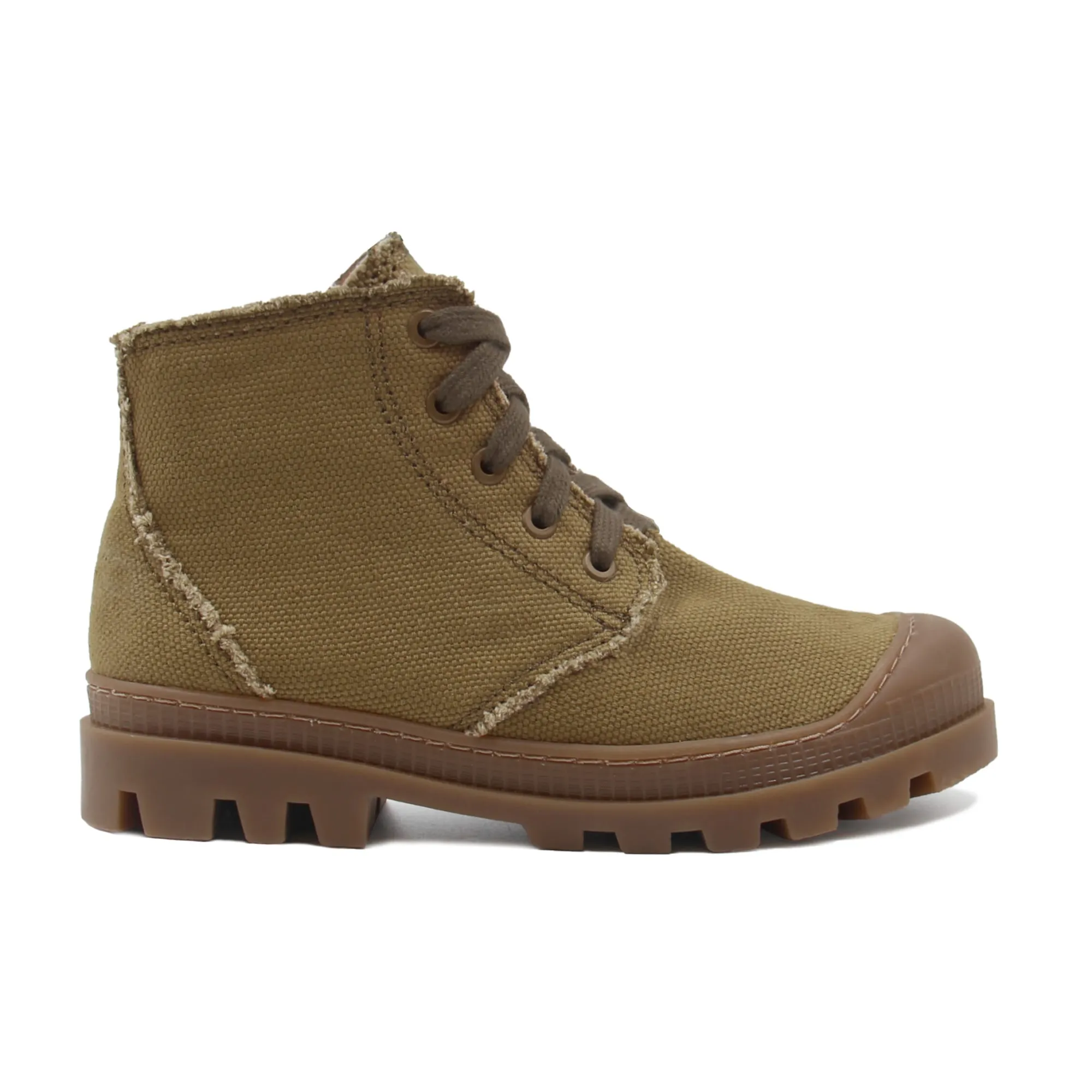 Store Bottines crantées toile recyclée Femme Dressing Recyclé|Bottines & Bottes