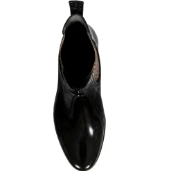 Best Sale Bottines de pluie crantées noir léopard Femme Bottines & Bottes