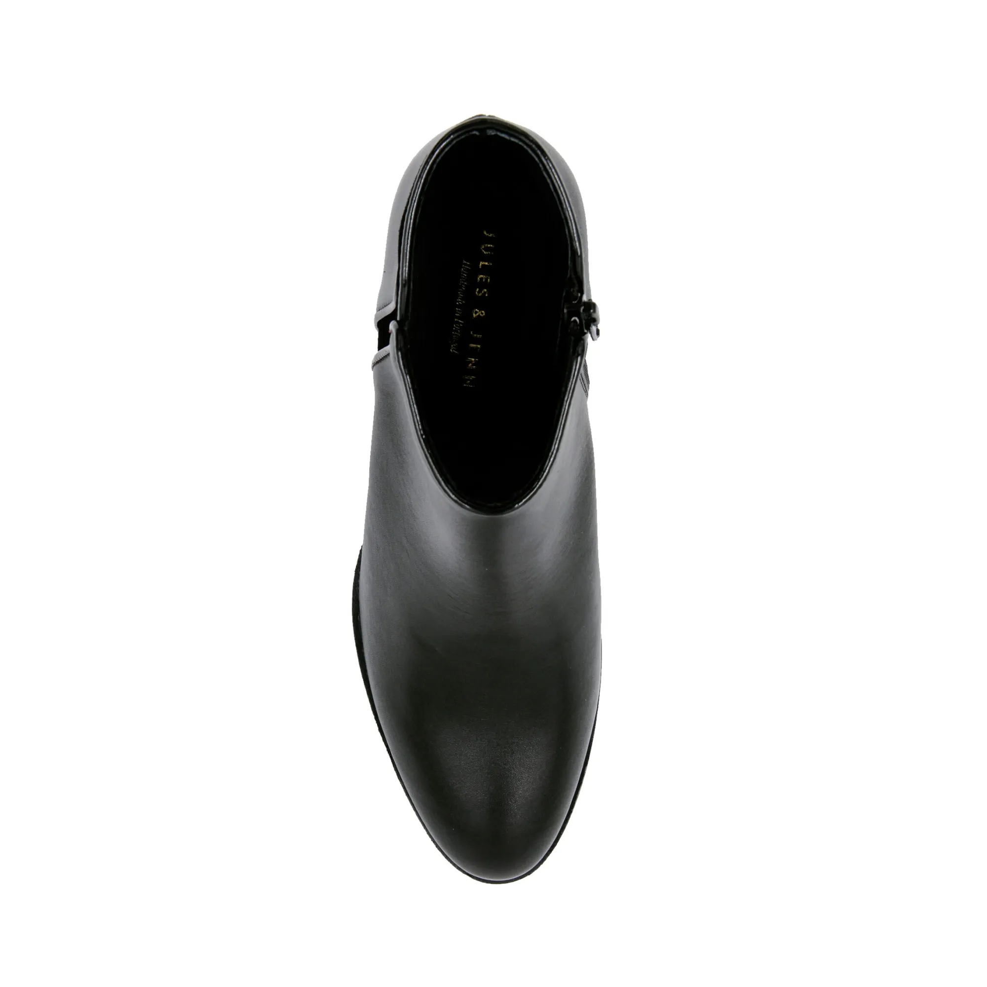 Discount Bottines moyen talon cuir Femme Bottines & Bottes