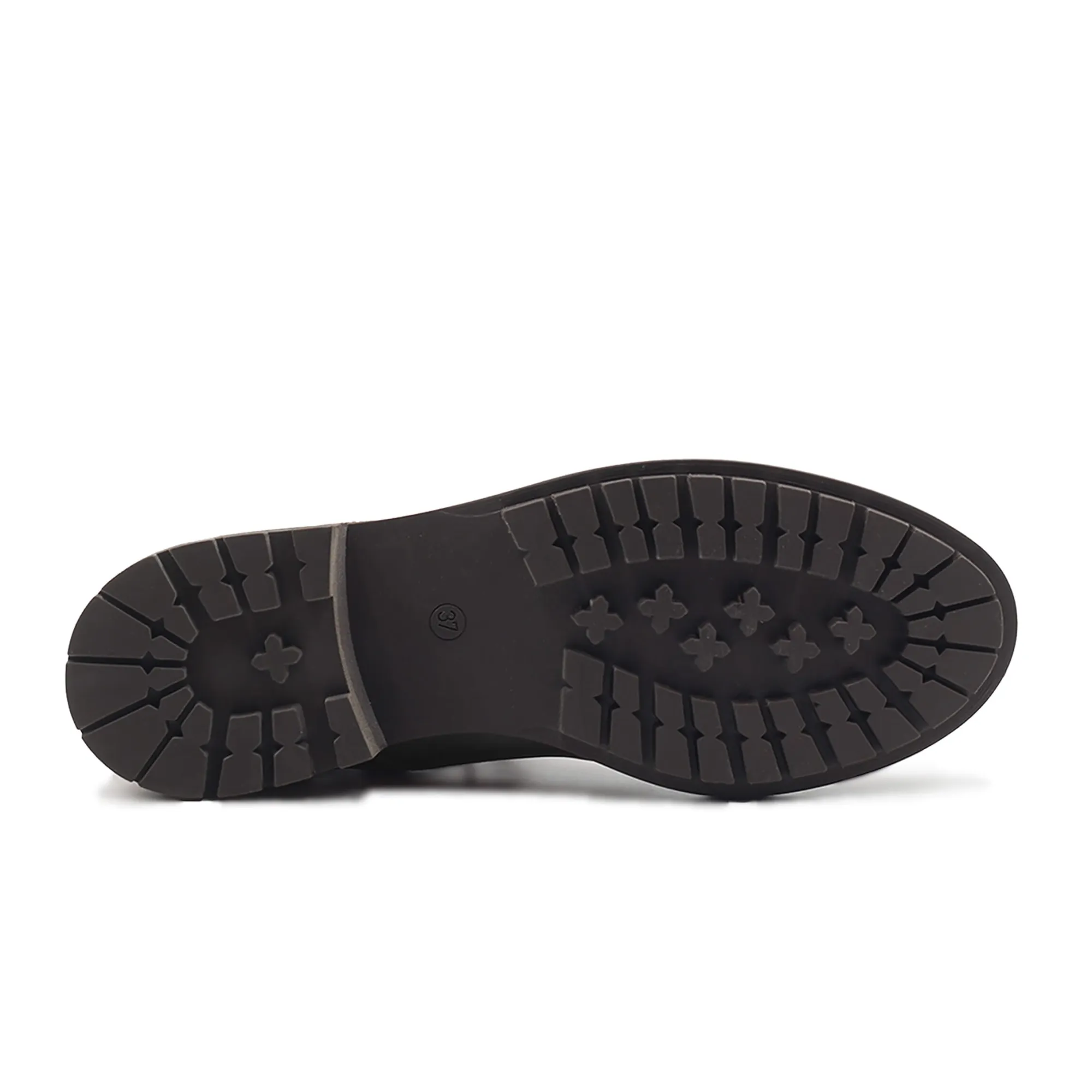 Hot Bottines plates à lacet cuir Femme Bottines & Bottes