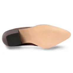 Cheap Bottines santiag cuir daim Femme Bottines & Bottes