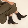 Discount Bottines santiag cuir Femme Bottines & Bottes