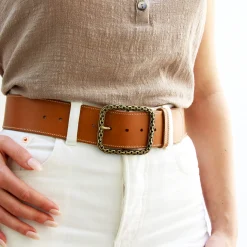 Online Ceinture bijou cuir Femme Ceintures