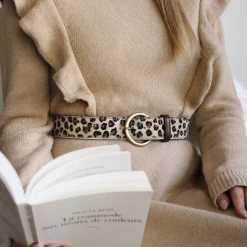 Outlet Ceinture bohème cuir Femme Ceintures