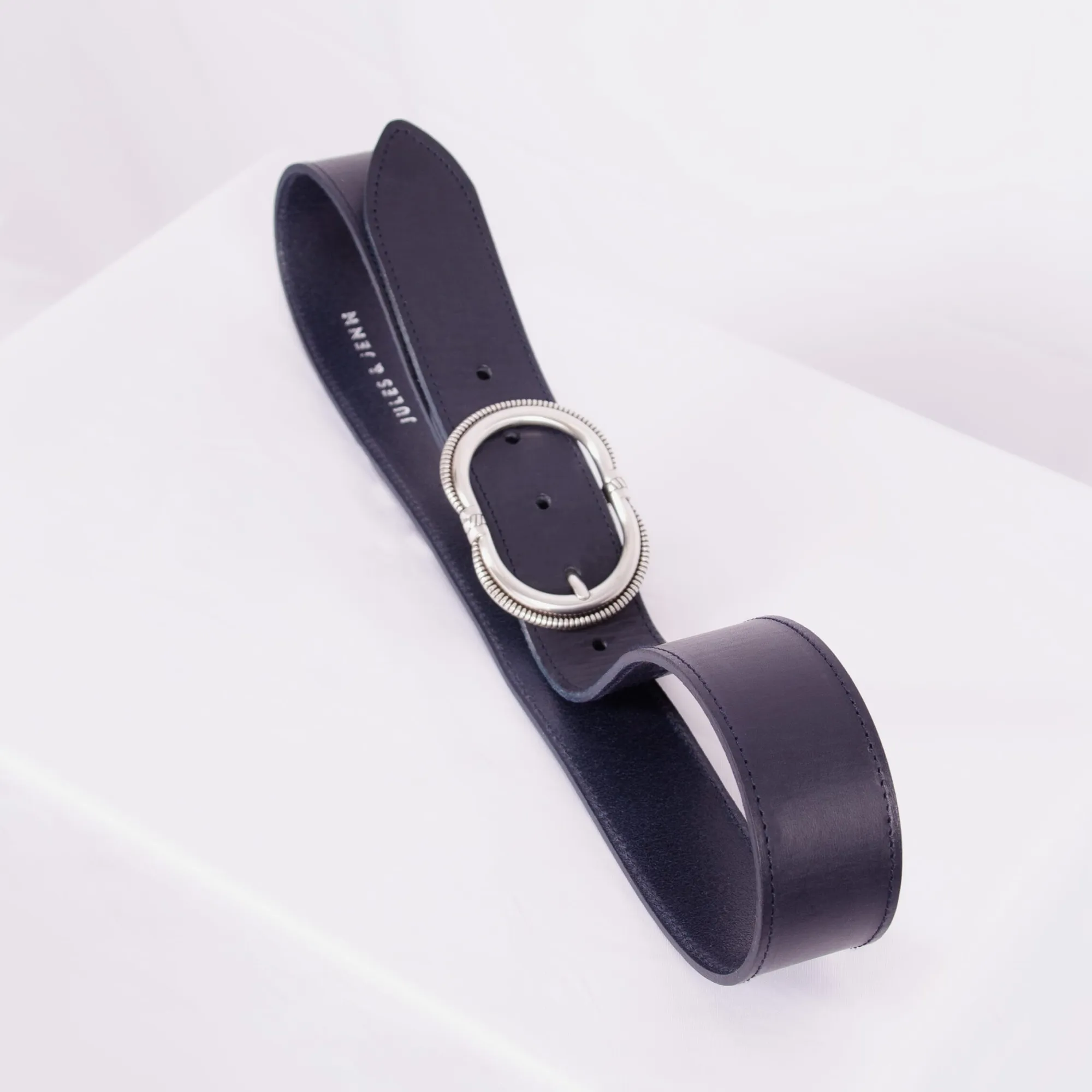 Best Ceinture Camargue cuir bleu Femme Ceintures