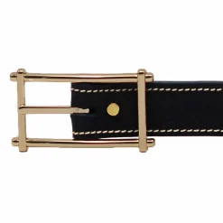 Shop Ceinture mademoiselle cuir bleu Femme Ceintures