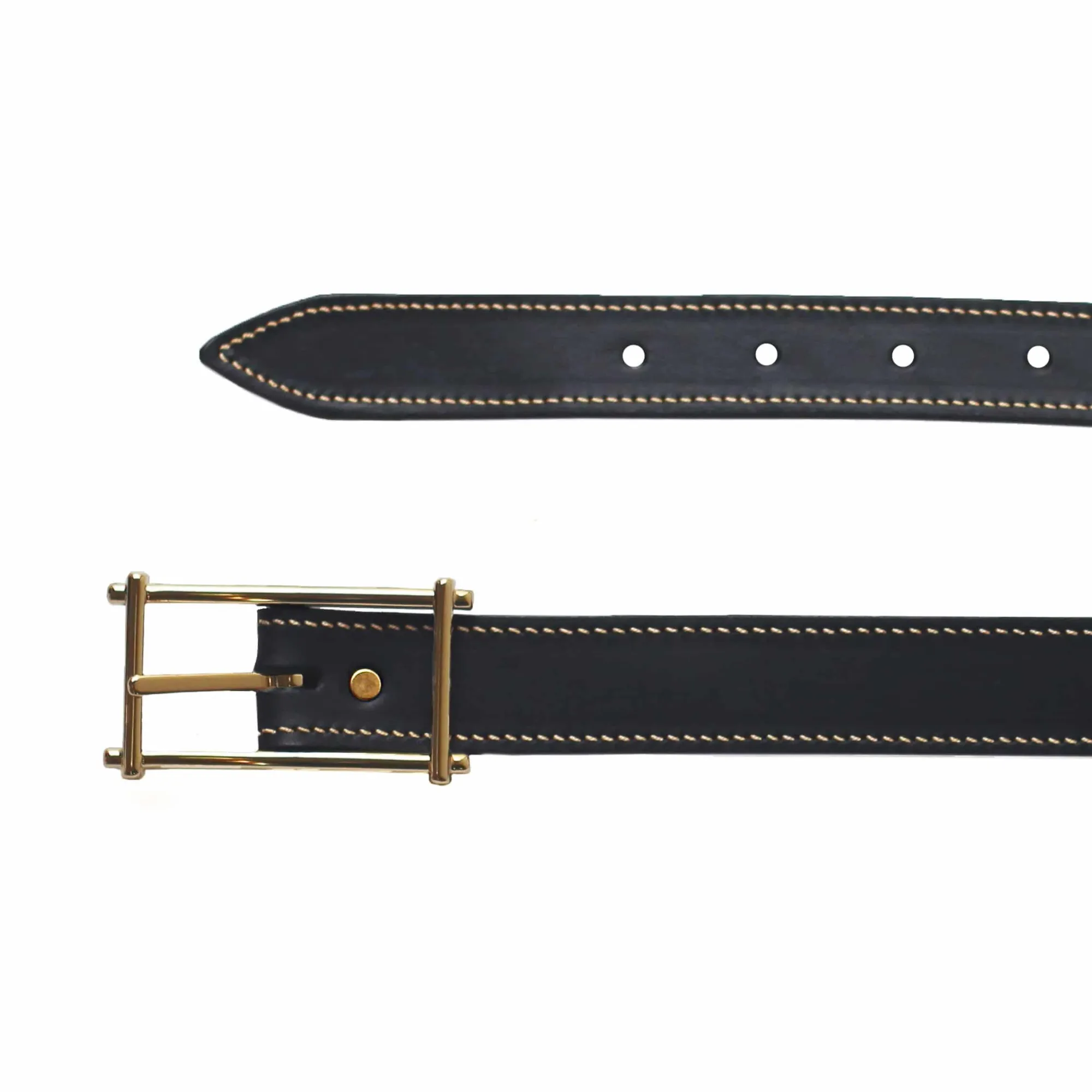 Shop Ceinture mademoiselle cuir bleu Femme Ceintures