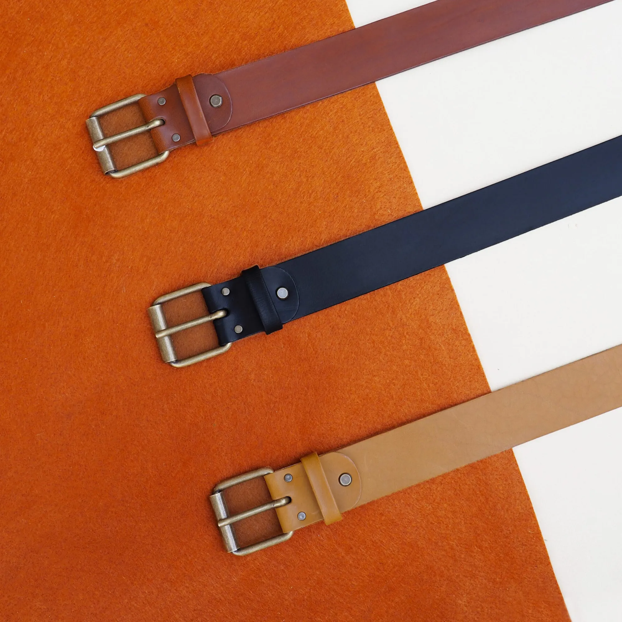 New Ceinture week-end cuir Homme Ceintures