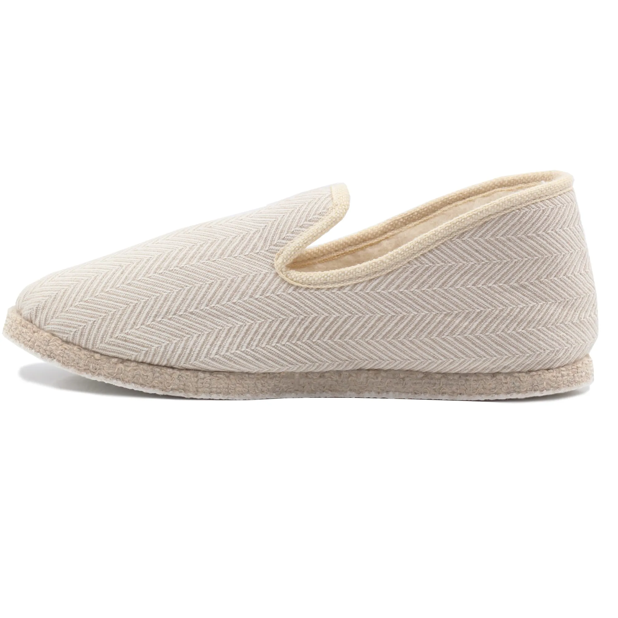 Sale Charentaises tradition blanc beige Femme Charentaises