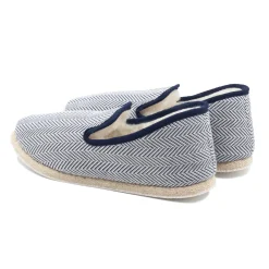 Best Charentaises tradition blanc bleu Femme Charentaises|Charentaises