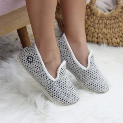 Cheap Charentaises tradition blanc noir Femme Charentaises|Charentaises