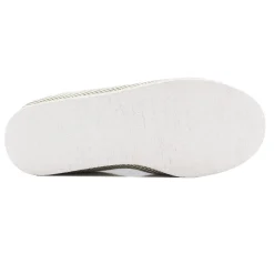Best Sale Charentaises tradition blanc kaki Femme Charentaises|Charentaises