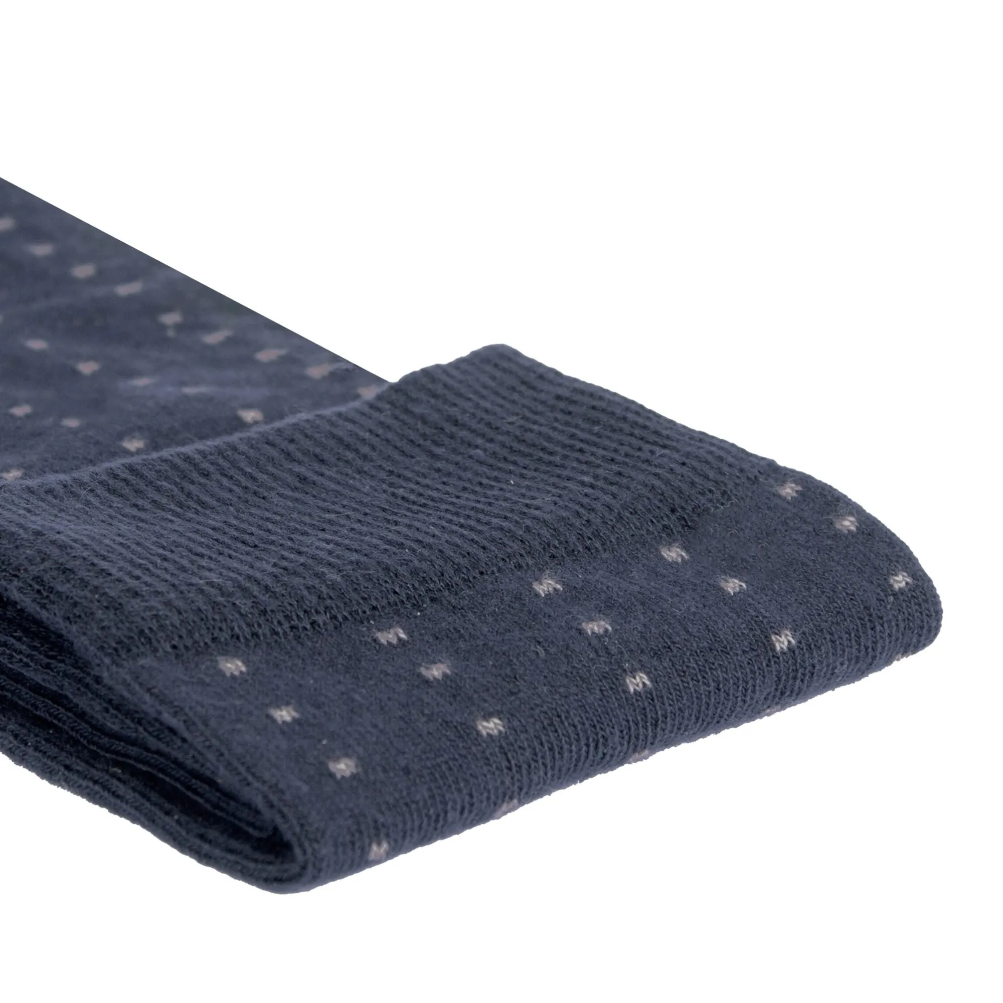 Best Chaussettes mini pois coton bleu gris Homme Chaussettes