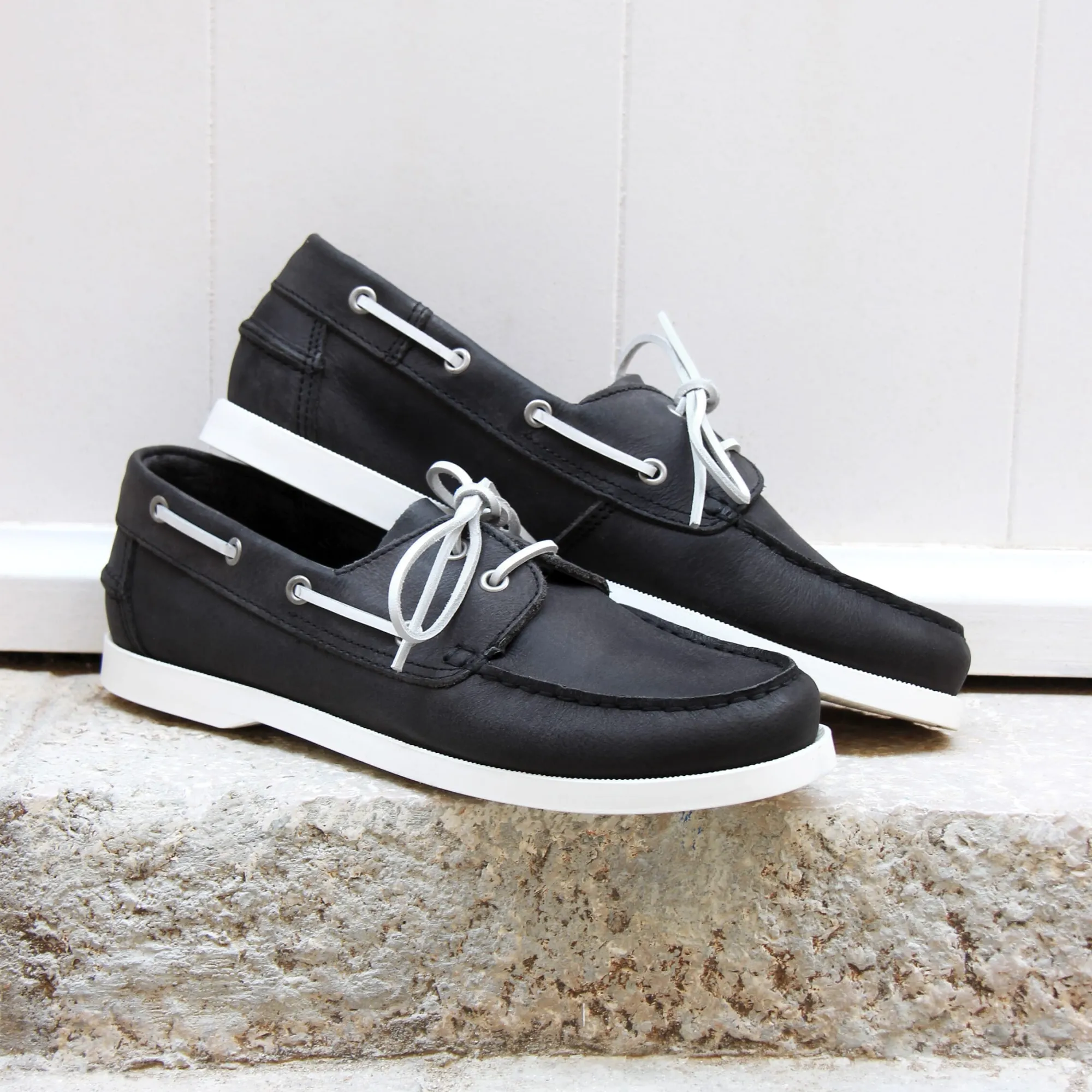 Cheap Chaussures bateau cuir Homme Chaussures Bateau