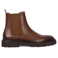 Hot Chelsea boots gomme cuir Homme Boots