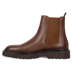 Hot Chelsea boots gomme cuir Homme Boots