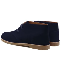 Discount Chukka boots cuir daim bleu Homme Boots