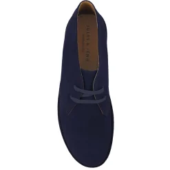 Discount Chukka boots cuir daim bleu Homme Boots