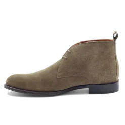 Store Desert boots cuir daim Homme Fins De Série Solidaires