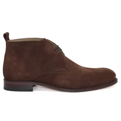 Clearance Desert boots cuir daim Homme Fins De Série Solidaires