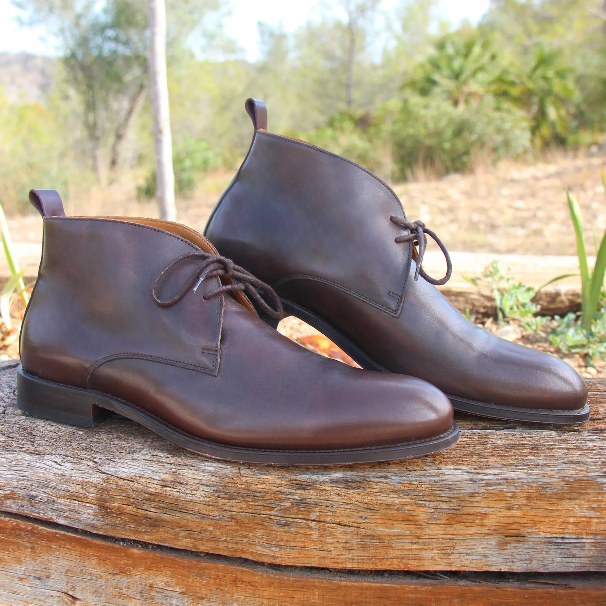 New Desert boots cuir Homme Boots