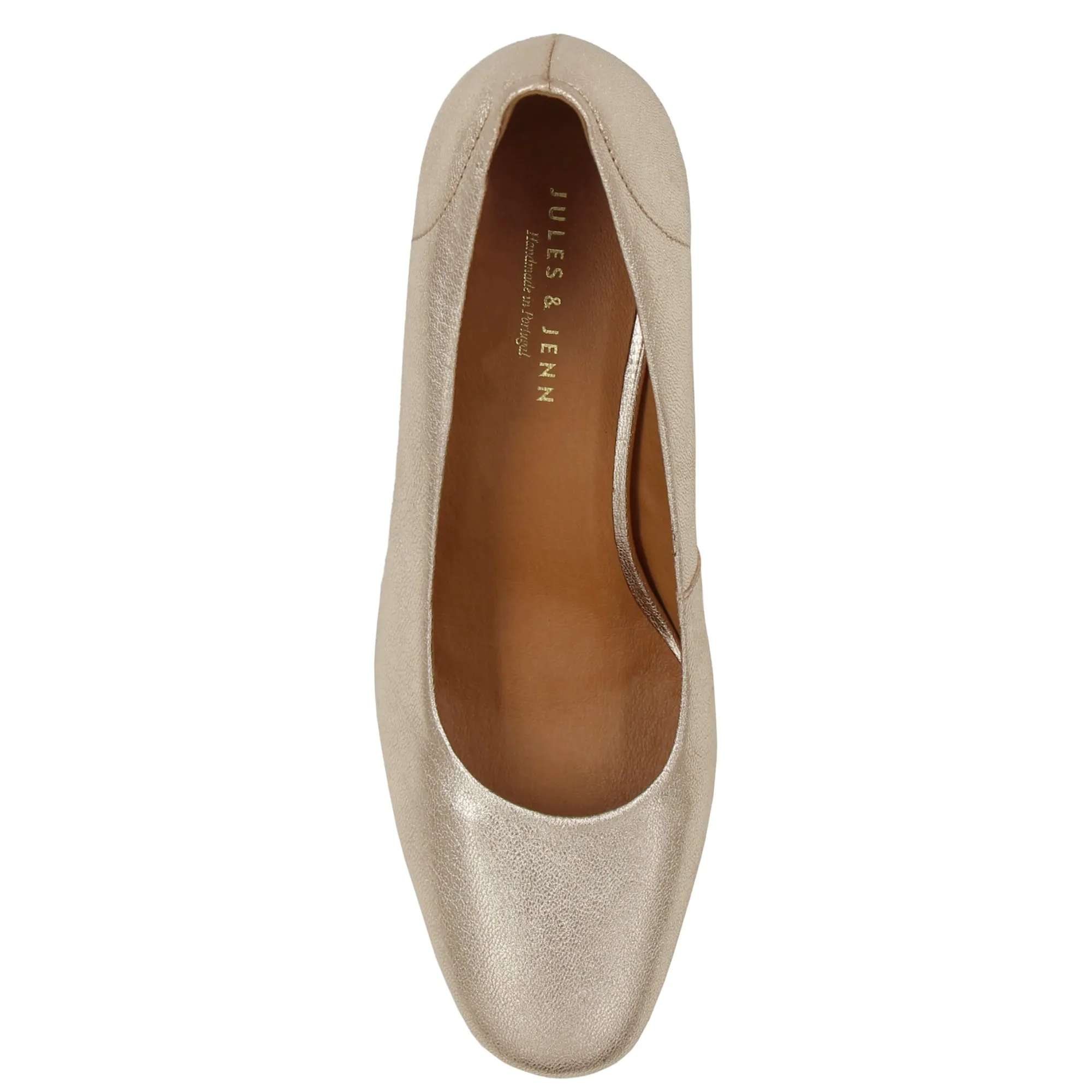 Clearance Escarpins rétro cuir métallisé Femme Escarpins